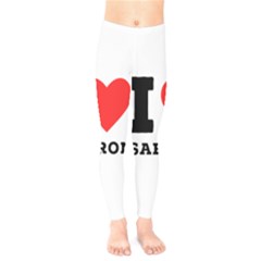 I Love Saffron Kids  Leggings by ilovewhateva