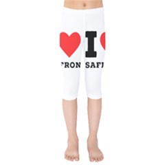 I Love Saffron Kids  Capri Leggings  by ilovewhateva