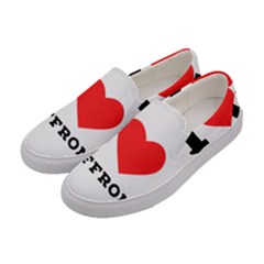 I Love Saffron Women s Canvas Slip Ons by ilovewhateva