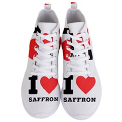 I Love Saffron Men s Lightweight High Top Sneakers by ilovewhateva