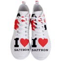 I love saffron Men s Lightweight High Top Sneakers View1