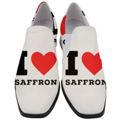 I Love Saffron Women Slip On Heel Loafers by ilovewhateva