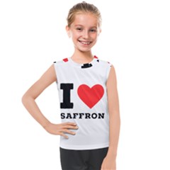 I Love Saffron Kids  Mesh Tank Top by ilovewhateva