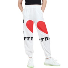 I Love Saffron Kids  Elastic Waist Pants by ilovewhateva