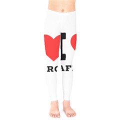 I Love Saffron Kids  Classic Winter Leggings by ilovewhateva