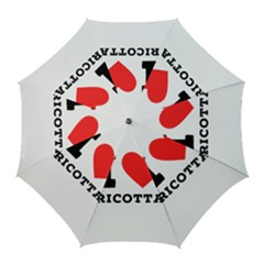 I Love Ricotta Golf Umbrellas by ilovewhateva