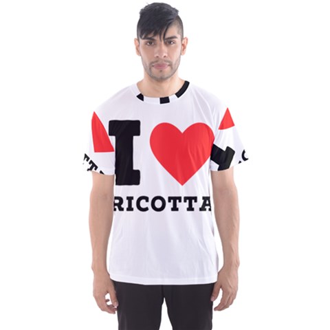 I Love Ricotta Men s Sport Mesh Tee by ilovewhateva