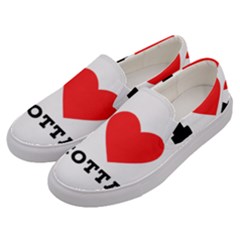 I Love Ricotta Men s Canvas Slip Ons by ilovewhateva