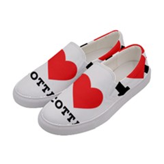 I Love Ricotta Women s Canvas Slip Ons by ilovewhateva