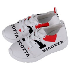 I Love Ricotta Kids  Lightweight Sports Shoes by ilovewhateva