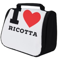 I Love Ricotta Full Print Travel Pouch (big) by ilovewhateva