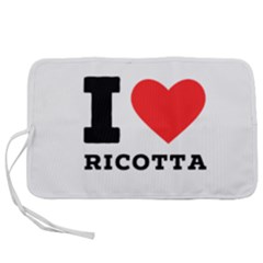 I Love Ricotta Pen Storage Case (l) by ilovewhateva