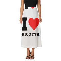 I Love Ricotta Classic Midi Chiffon Skirt by ilovewhateva