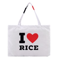 I Love Rice Medium Tote Bag by ilovewhateva