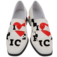 I Love Rice Women s Chunky Heel Loafers by ilovewhateva