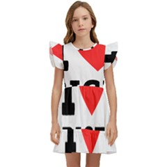 I Love Rice Kids  Winged Sleeve Dress by ilovewhateva