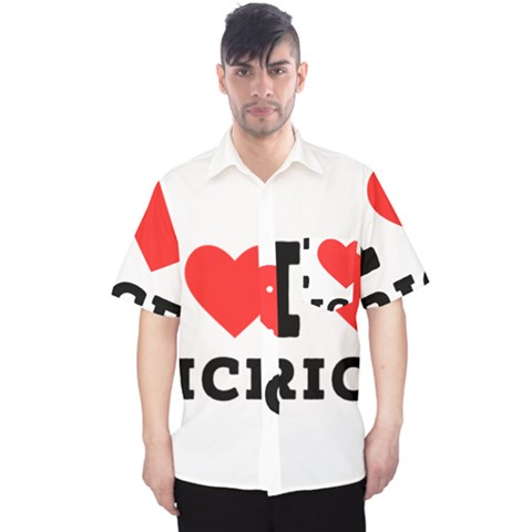 I Love Rice Men s Hawaii Shirt by ilovewhateva