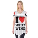 I love white wine Short Sleeve Tunic  View1