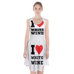 I Love White Wine Racerback Midi Dress by ilovewhateva