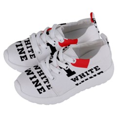 I Love White Wine Kids  Lightweight Sports Shoes by ilovewhateva