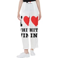 I Love White Wine Women s Pants  by ilovewhateva