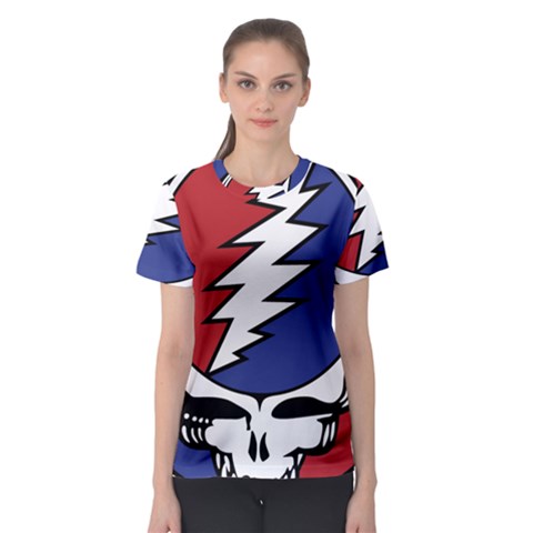 Grateful Dead Women s Sport Mesh Tee by Mog4mog4