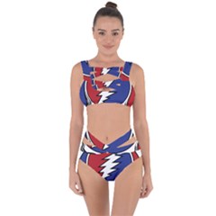 Grateful Dead Bandaged Up Bikini Set  by Mog4mog4