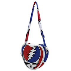 Grateful Dead Heart Shoulder Bag by Mog4mog4