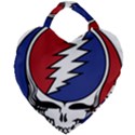 Grateful Dead Giant Heart Shaped Tote View1