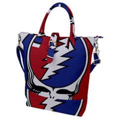 Grateful Dead Buckle Top Tote Bag by Mog4mog4