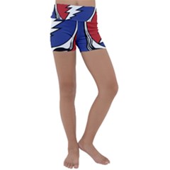 Grateful Dead Kids  Lightweight Velour Yoga Shorts by Mog4mog4