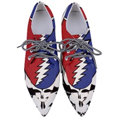 Grateful Dead Pointed Oxford Shoes by Mog4mog4