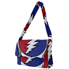 Grateful Dead Full Print Messenger Bag (l) by Mog4mog4