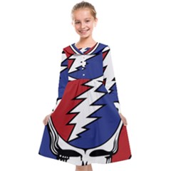 Grateful Dead Kids  Midi Sailor Dress by Mog4mog4