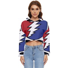 Grateful Dead Women s Lightweight Cropped Hoodie by Mog4mog4