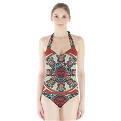 Grateful Dead Pacific Northwest Halter Swimsuit by Mog4mog4