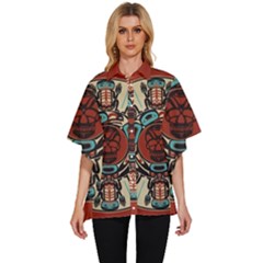 Grateful Dead Pacific Northwest Women s Batwing Button Up Shirt