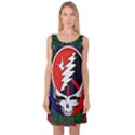 Grateful Dead Pattern Sleeveless Satin Nightdress View1