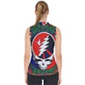 Grateful Dead Pattern Mock Neck Shell Top View2