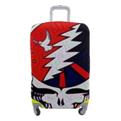 Grateful Dead Pattern Luggage Cover (small) by Mog4mog4