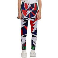 Grateful Dead Pattern Kids  Skirted Pants