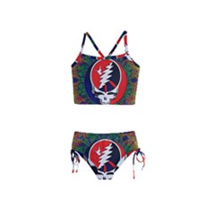 Grateful Dead Pattern Girls  Tankini Swimsuit