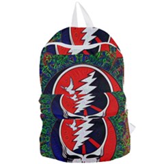 Grateful Dead Pattern Foldable Lightweight Backpack by Mog4mog4