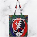 Grateful Dead Pattern Double Zip Up Tote Bag View2