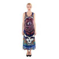 Grateful Dead Ahead Of Their Time Sleeveless Maxi Dress by Mog4mog4