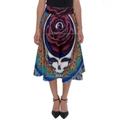 Grateful Dead Ahead Of Their Time Perfect Length Midi Skirt by Mog4mog4