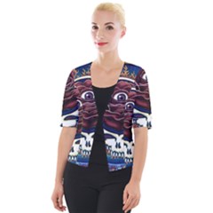 Grateful Dead Ahead Of Their Time Cropped Button Cardigan by Mog4mog4