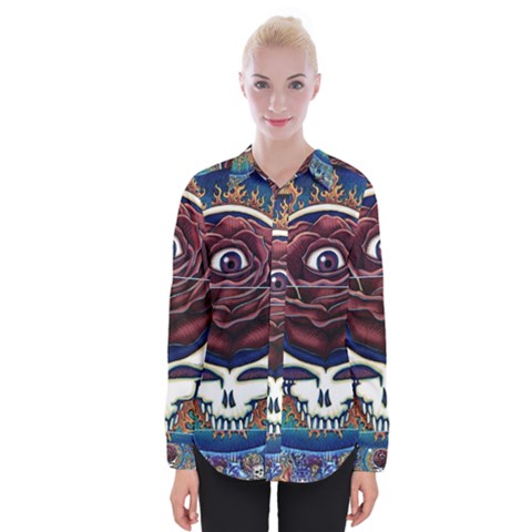 Grateful Dead Ahead Of Their Time Womens Long Sleeve Shirt by Mog4mog4