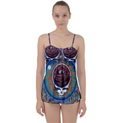 Grateful Dead Ahead Of Their Time Babydoll Tankini Set by Mog4mog4