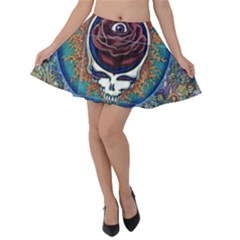 Grateful Dead Ahead Of Their Time Velvet Skater Skirt by Mog4mog4